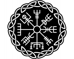 Aufkleber Vegvisir Mit Knoten 2 Vikings Wikinger Fur Auto Motorrad Fahrrad Ebay