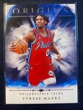 2024 Origins #22 Tyrese Maxey Philadelphia 76ers