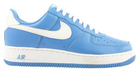 靴 Nike Air Force 1 UNC Nike Air Force 1 '07 University Blue | eBay
