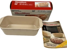 Microware Anchor Ovenware Loaf Pan (4 3/4 x 8 1/2 inches) Vintage NIB PM490/T1