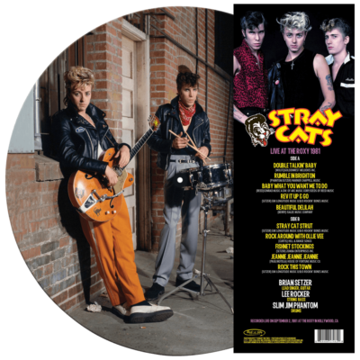 Stray Cats アナログレコード4枚セット Stray Cats - Live at the Roxy 1981 (Limited Edition Picture Vinyl