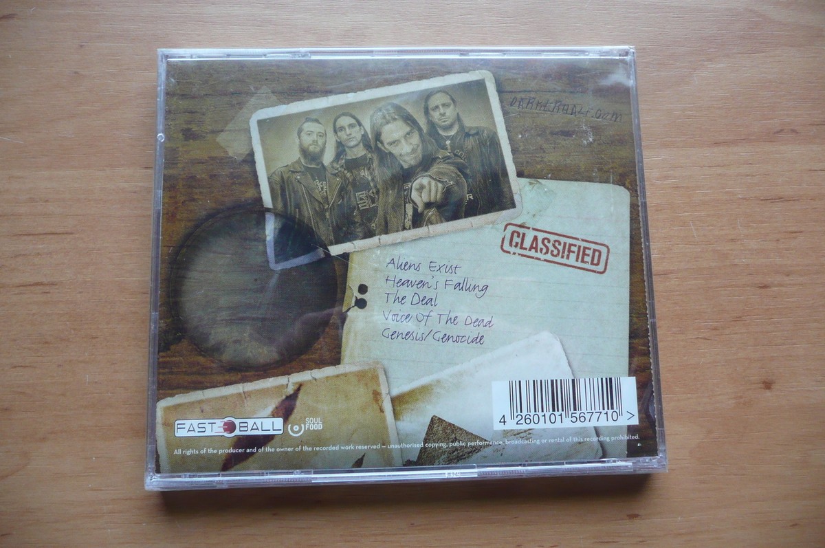 CD DARKER HALF - CLASSIFIED / FASTBALL MUSIC 2016 SS