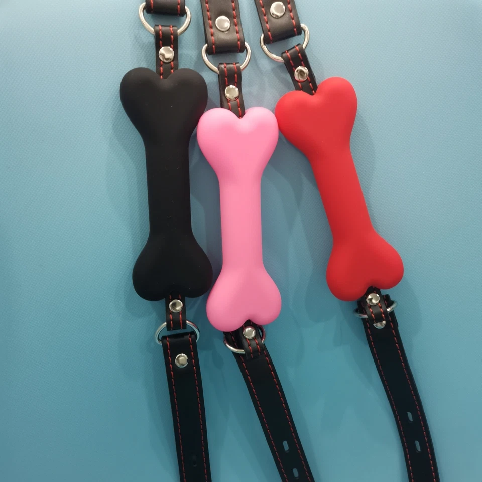 Silicone Open Mouth Ball Gag Breathable Oral Fixation Restraints Bondage BDSM US - Image 2 of 4