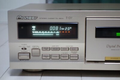 Pioneer 3 head single cassette deck T-D7 from japan Used 100V | eBay