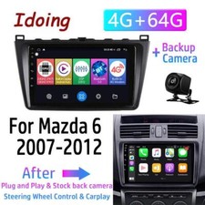 For Mazda 6 2007-2012 Car Stereo Radio Player GPS Android BT Touch Screen 8 128G