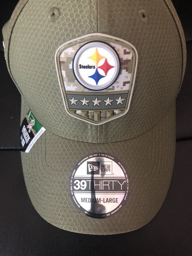 New ERA USA Green Military Hat Steelers 