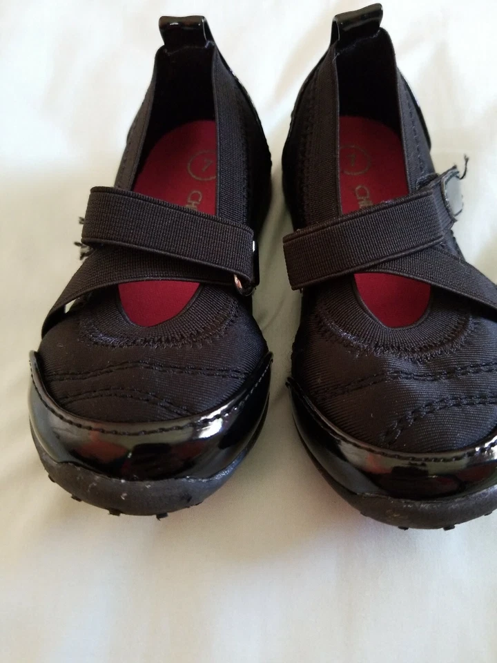 Cherokee Niño Niña Negra Deportiva Mary Jane Talla 7 Foto 3 de 4