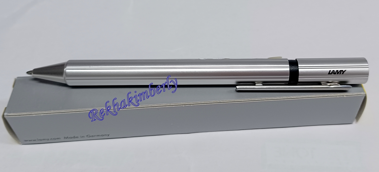 Lamy L248 PUR Aluminum Ballpoint Pen Black Ink Germany NEW Authentic eBay