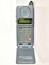 MOTOROLA MICROTAC DCPC - BRICK CELL PHONE MOBILE TELEPHONE VINTAGE RETRO FLIP