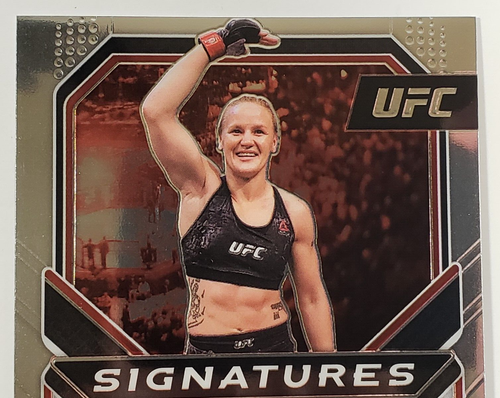2021 Panini Prizm UFC Signatures #SG-VSH Valentina Shevchenko Autograph Auto MMA - Picture 3 of 5