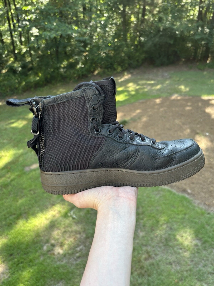 Nike Air Force 1 SF Special Field Hazel Black & Olive Men's Sz 8