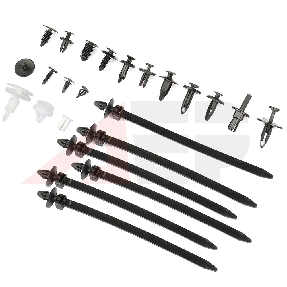 456 pcs Plastic Bumper Fastener Rivet Clips Automotive Furniture