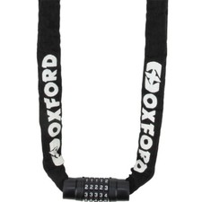 Oxford Combi Chain 8 1.5 m Motorcycle Bike Security Theft Protection GhostBikes