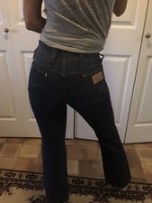 Vintage Blue Bell Maverick Denim Jeans Dark Blue Wash Size 23 24