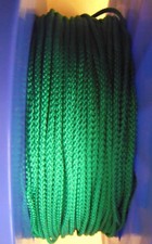 5 M Pp- Cordes Lin Corde Cordon D'Accessoire 3 MM 8-Fach Tressé Vert 0,40€/ M