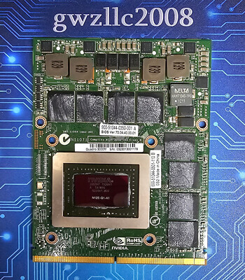 2GB Nvidia Quadro 3000M N12E-Q1-A1  GDDR5 Graphics Card