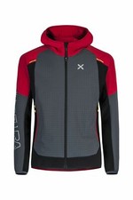 GIACCA TECNICA MONTURA WIND REVOLUTION HOODY JACKET SOFSHELL WINDSTOPPER ROSSO