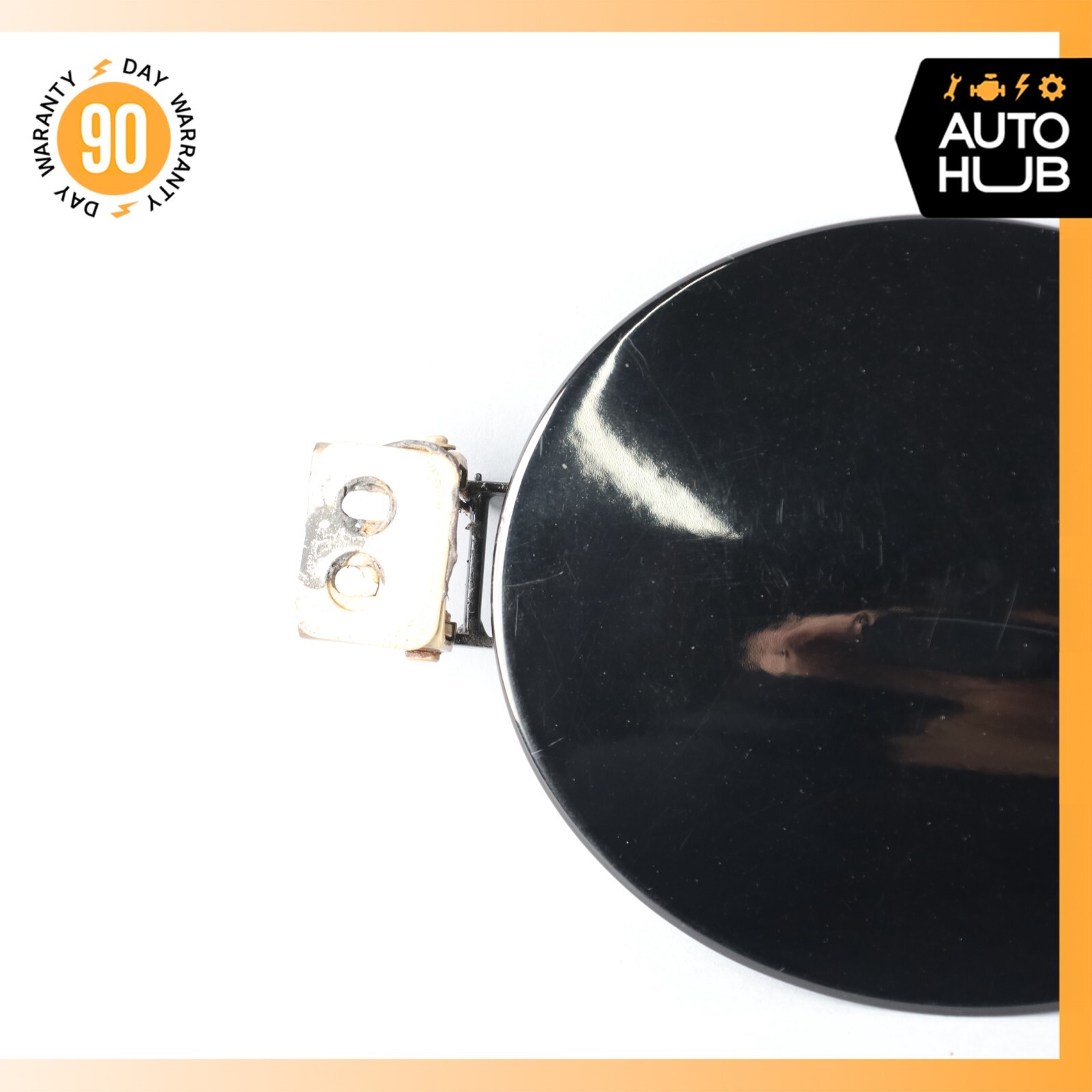 03-13 Maserati Quattroporte M139 Fuel Gas Tank Lid Door Cover Black OEM 71k