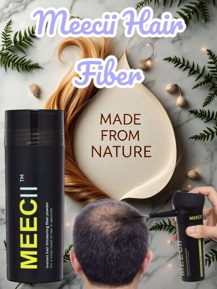 3PACK DEALS Hair Building Fibers 28g Hair Loss Concealer Thicker 100% Cotton - image 3 of 4