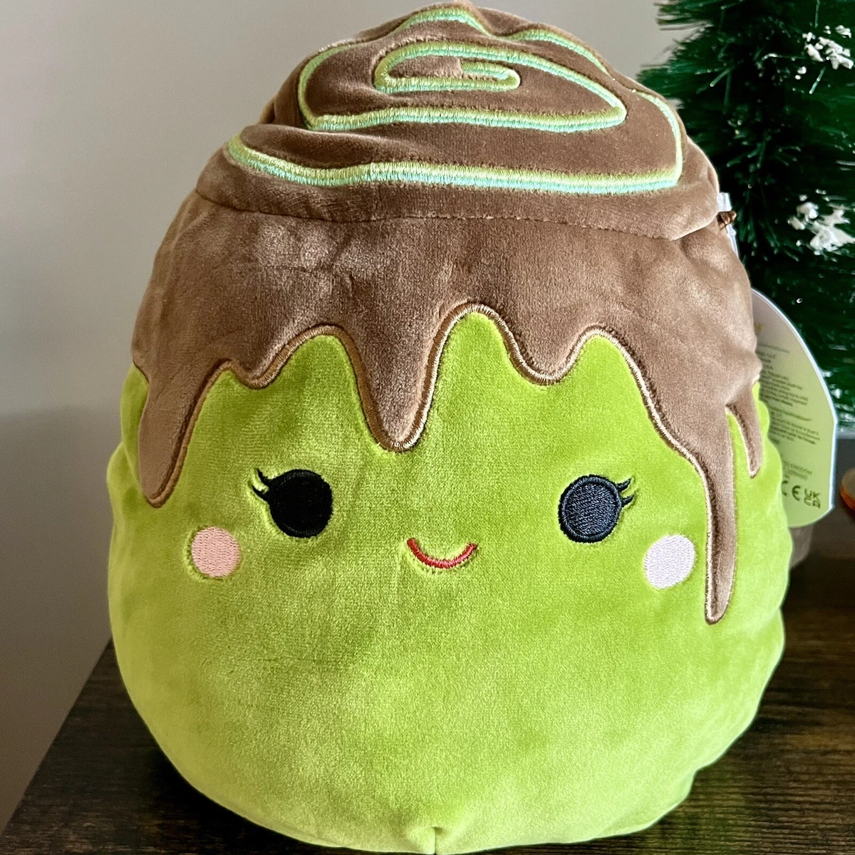 MALTA the Matcha Cinnamon Roll/Bun, 8” Squishmallows US ED Plush Toy NEW  w/Tag