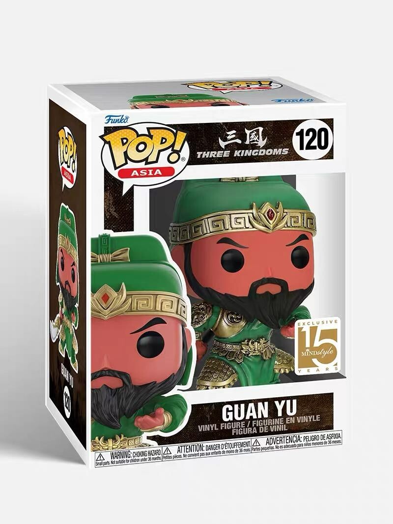 Funko Asia Pop Exclusive Three Kingdoms Guan Yu #120 Rare SE Funko Asia Pop Exclusive Three Kingdoms Guan Yu #120 Rare SE