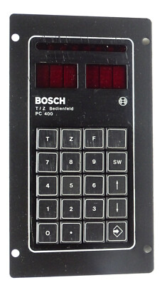 Bosch PC400 or 041900-105 T/Z Bedienfeld  Garantie 1 Monat with VAt