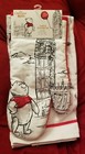 Disney CHRISTOPHER ROBIN Winnie the Pooh Oven Mitt+Dish Towel Set Big Ben London