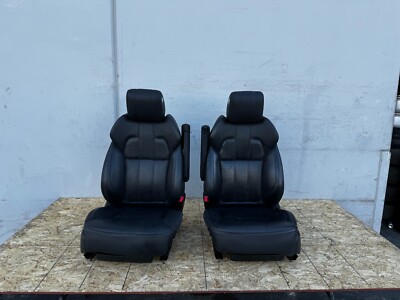 FRONT LEFT RIGHT SEAT SEATS BLACK SET RANGE ROVER SPORT L494 (2014-2020) OEM