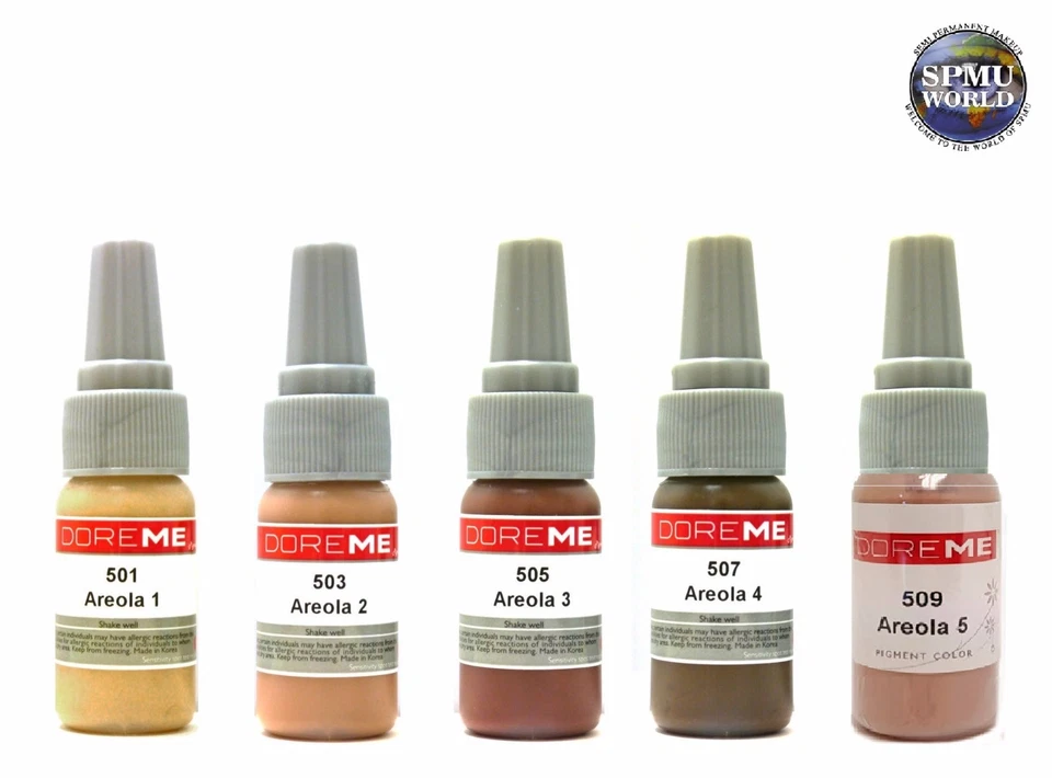 Doreme PMU Pigment AREOLA Tattoo flüssige Tinte Permanent Make-up Microblading