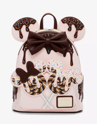 Loungefly Disney Minnie Mouse Chocolate Sprinkle Lollipop 