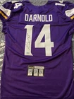 SAM DARNOLD MINNESOTA VIKINGS SIGNED AUTO NFL JERSEY! BAS WITNESSED SEWN SIZE XL