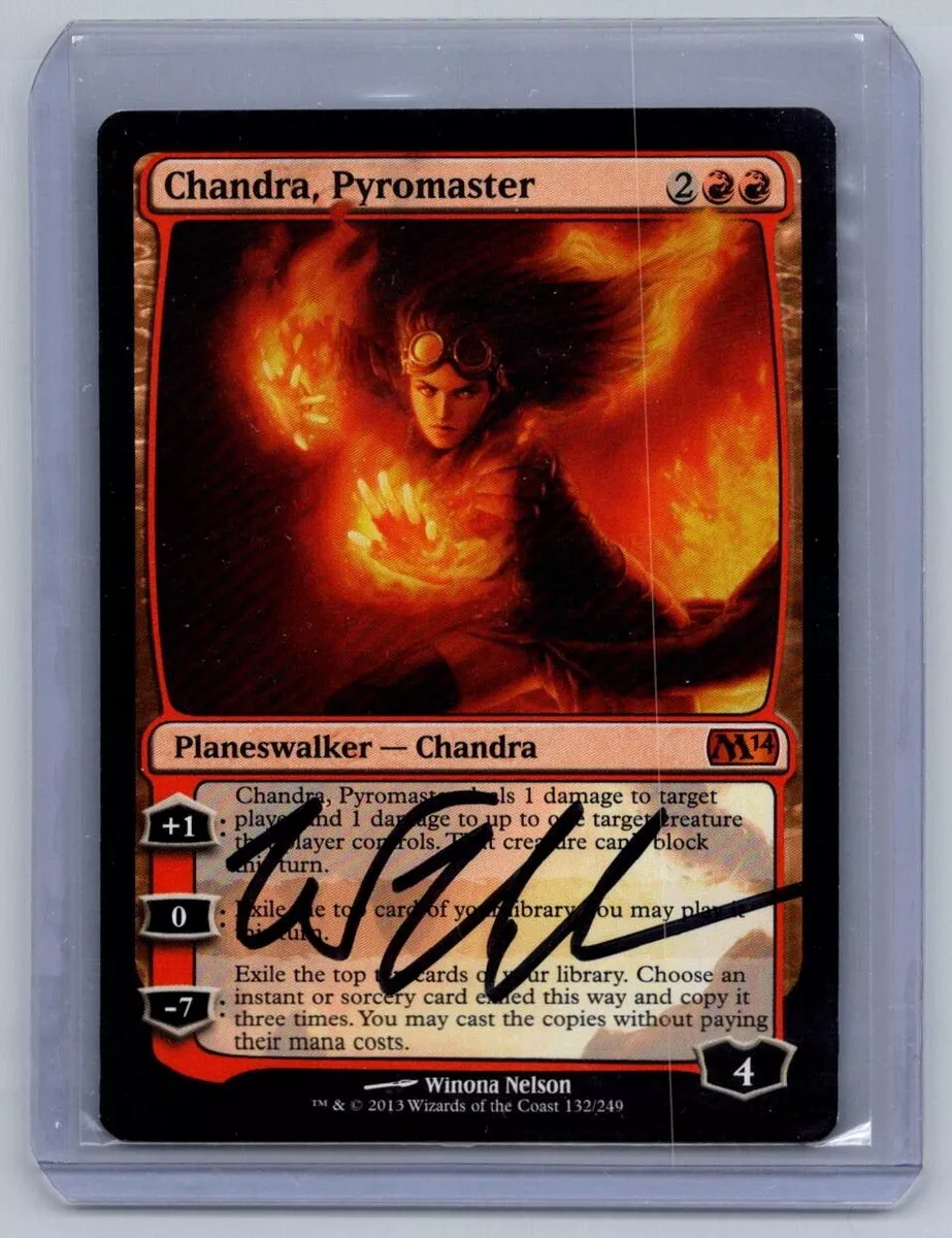 493) Magic Chandra, Pyromaster Signed MP Magic 2014 (M14) I SHIP FAST Scan  is o | eBay