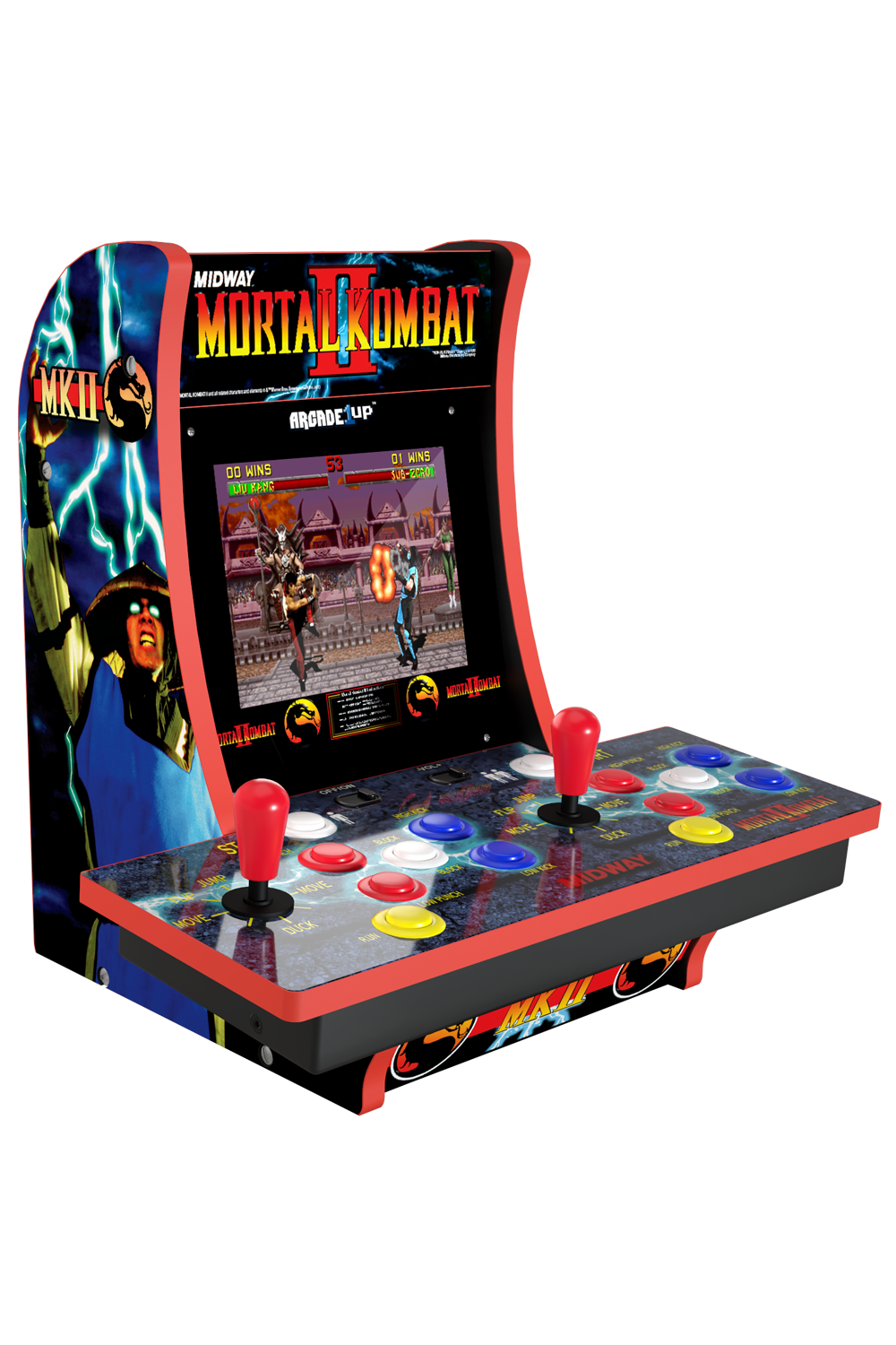 Arcade1Up Mortal Kombat II Countercade Arcade Game 2 Player **OPEN BOX** |  eBay