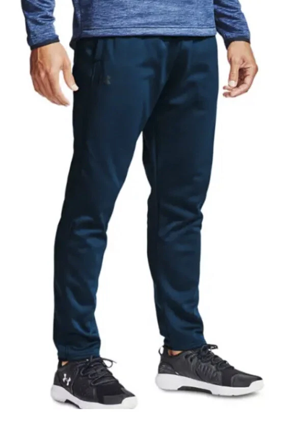 Under Armour Sweatpants Mens 3XLT Tall UA Rival Fleece 31 Inch Academy Blue
