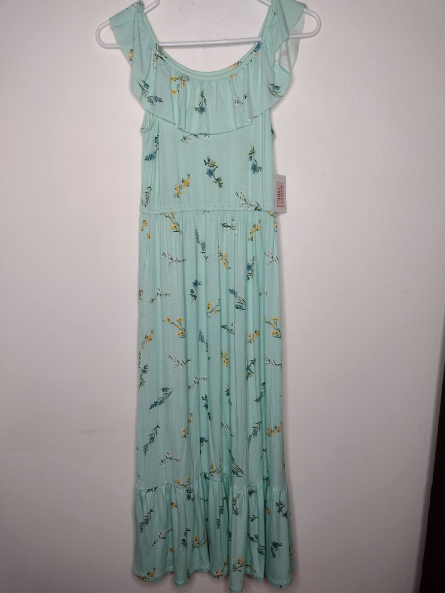 NWT Stitch Fix Bailey Lane Girl's Aqua Floral/Long Dress Size L(12-14) | eBay NWT Stitch Fix Bailey Lane Girl's Aqua Floral/Long Dress Size L(12-14) | eBay