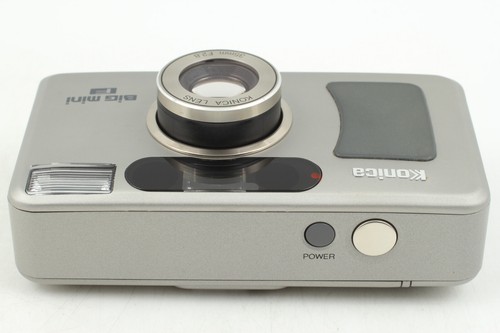 "Exc + 5" Konica Big Mini F silber analoge Kompaktkamera 35 mm aus Japan - Bild 7 von 10