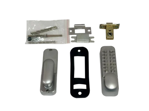 Security Code - dDouble Keypad or Single Outdoor white Gate Lock - Picture 20 of 25