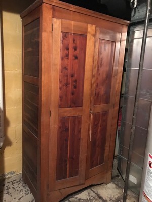 Pine Armoire Cedar Lined Good Condition Ebay