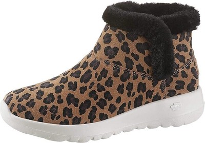 Skechers On The Go Joy Size US 5.5 M EU 35.5 Women's Suede Winter Boots Chestnut