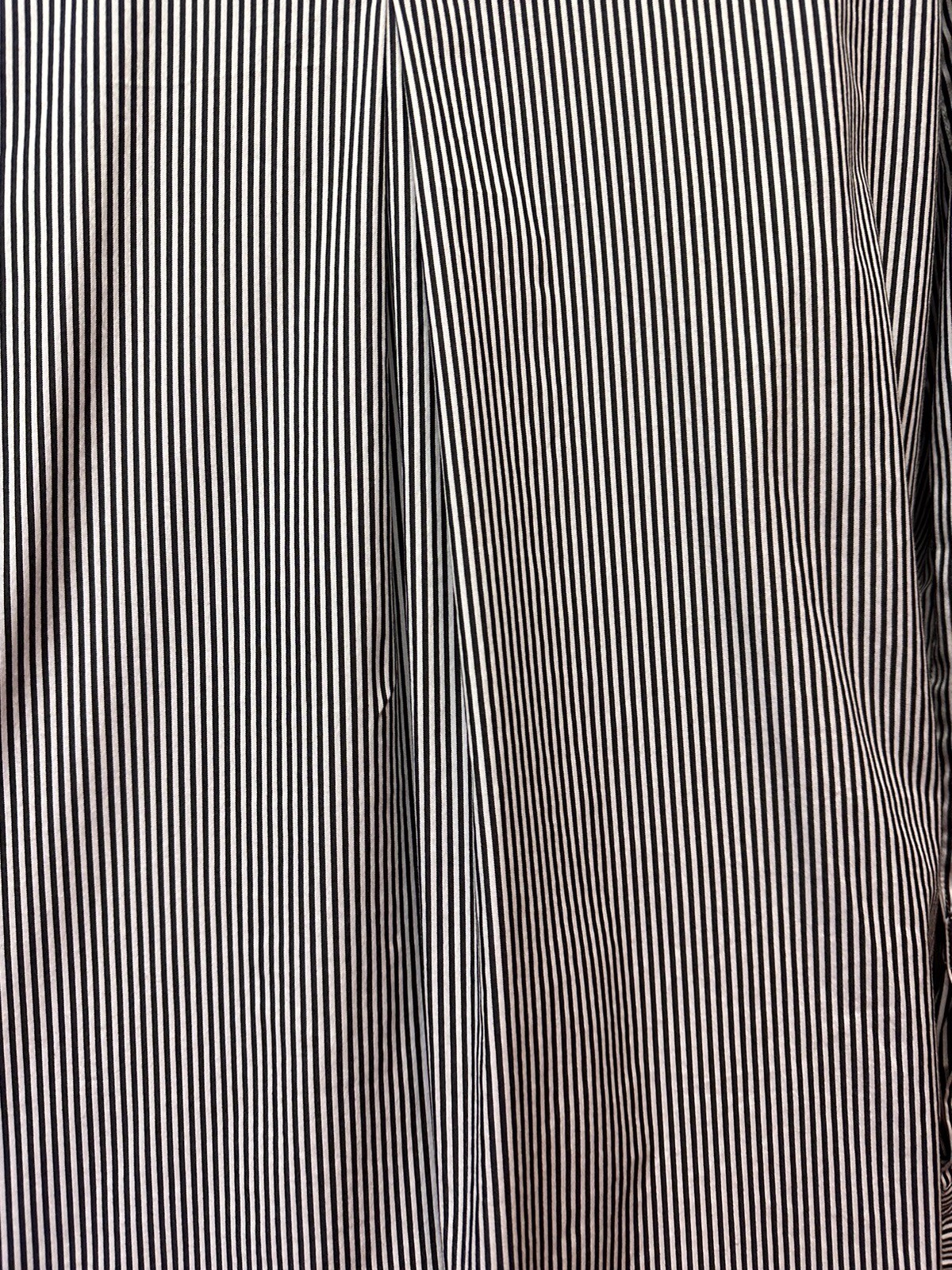 Halogen Blue Striped Button Down Blouse Top Women… - image 7