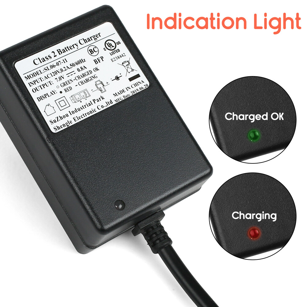 Charger AC Adapter Compatible with ROLLPLAY W458 W480 i8 Spyder Ride on 6VOLT