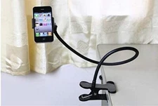 Slopehill Gooseneck Phone Holder for iPhone X XR XS 8 7 Plus Samsung Galaxy S10,