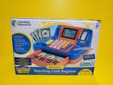 Learning Resources Pretend and Play Cash Register WITH CANADIAN CURRENCY