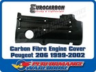 Carbon Fibre Engine Cover Peugeot 206 1999-2002