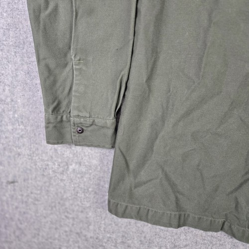 Vtg Green Dutch Netherlands Military Army 1990 Jacket Shirt Rotkopf Large Flag - Picture 8 of 16
