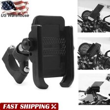 Aluminum Motorcycle Handlebar Cell Phone Holder Mount for Harley Street Glide
