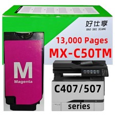 MX-C50TM Magenta Toner Cartridge Compatible  ...