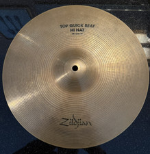 Zildjian Quick Beat Hi Hat Cymbals 14 inch very good condition