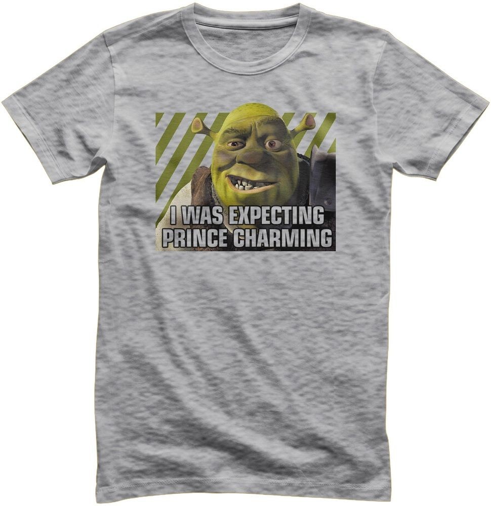 Shrek T-Shirt I Was Expecting Prince Charming UV-1-SHK008