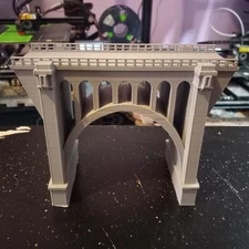 HO Scale One Arch Viaduct Short bridge section